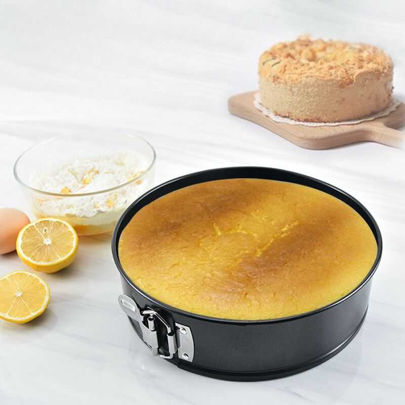 Forma de Bolo Antiaderente com Fundo Removível - Kit de 3 Formas Doce Habitat