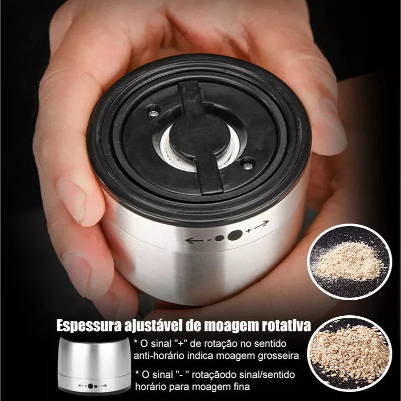 Moedor e Triturador de Pimenta e Sal Doce Habitat