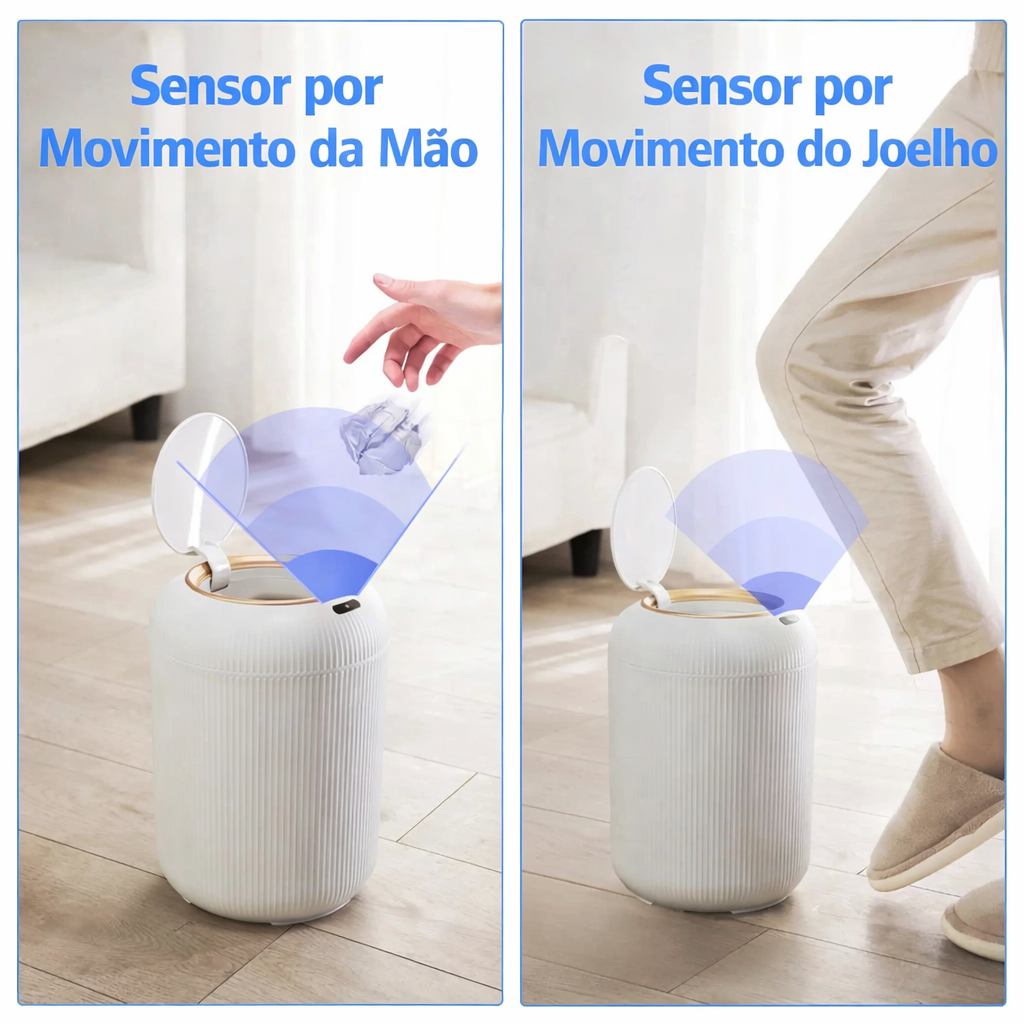 Lixeira Automática Com Sensor Doce Habitat Lit