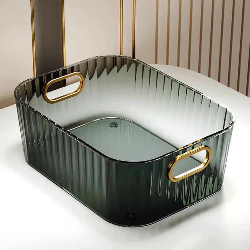 Bandeja Decorativa Espelhada para Banheiro Doce Habitat