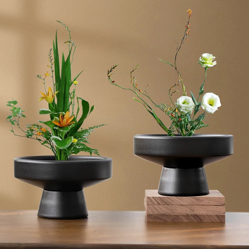 Vaso Decorativo de Cerâmica para Sala e Mesa – Doce Habitat