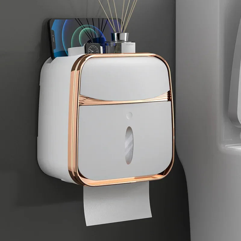 Porta Papel Higiênico Impermeável de Parede Doce Habitat