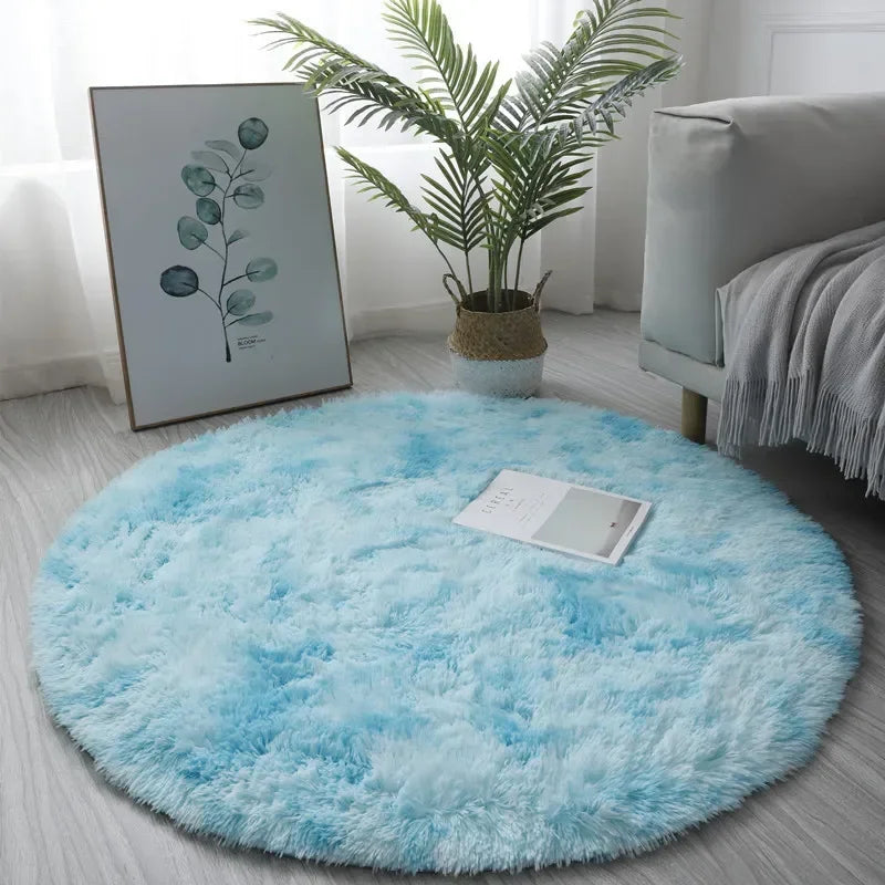 Tapete Redondo Para Quarto Luzem Doce Habitat