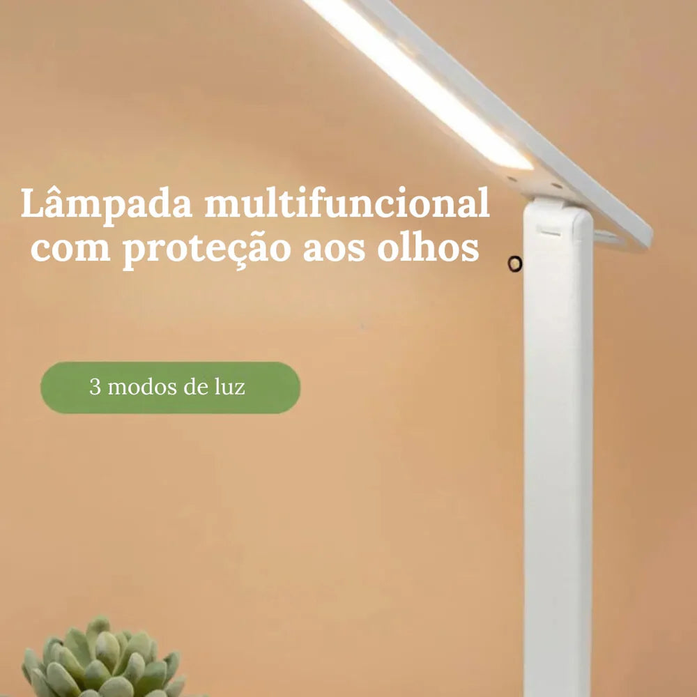 Luminária de Mesa LED – Doce Habitat