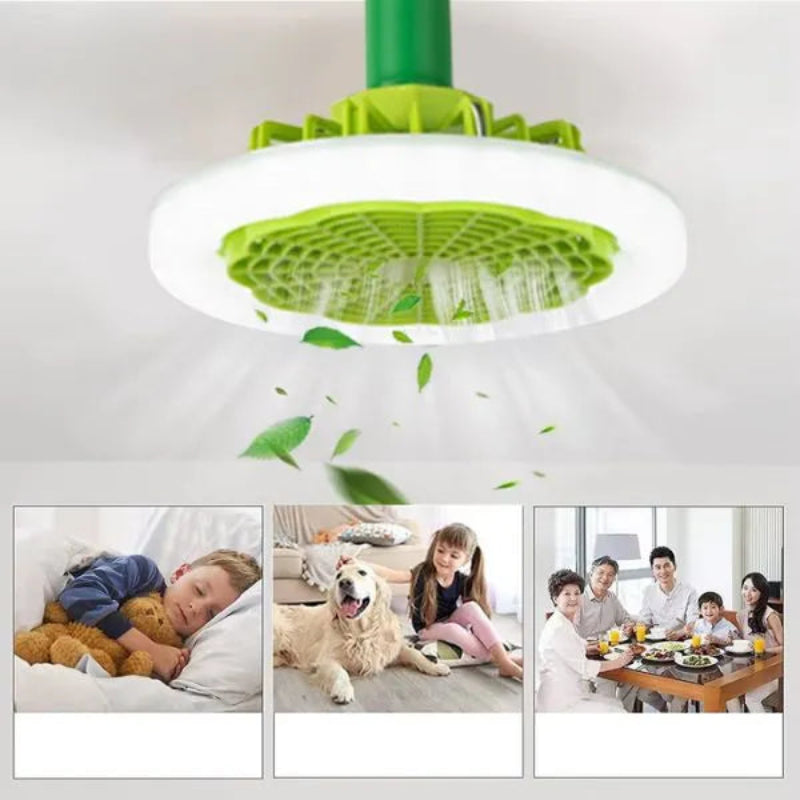Ventilador de Teto com Luminária Doce Habitat