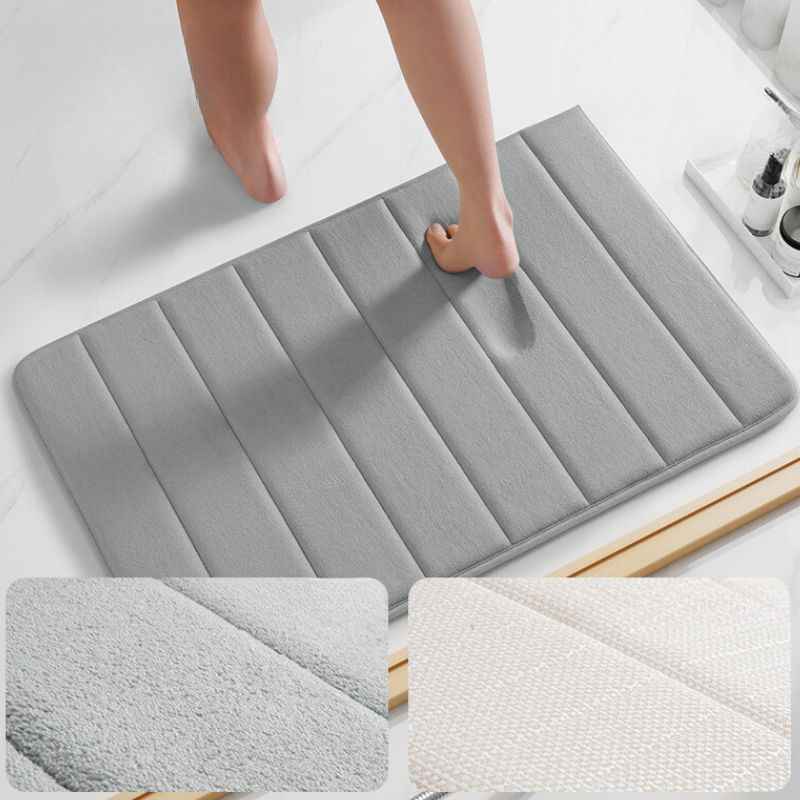 Tapete Para Banheiro Antiderrapante Impermeável Doce Habitat