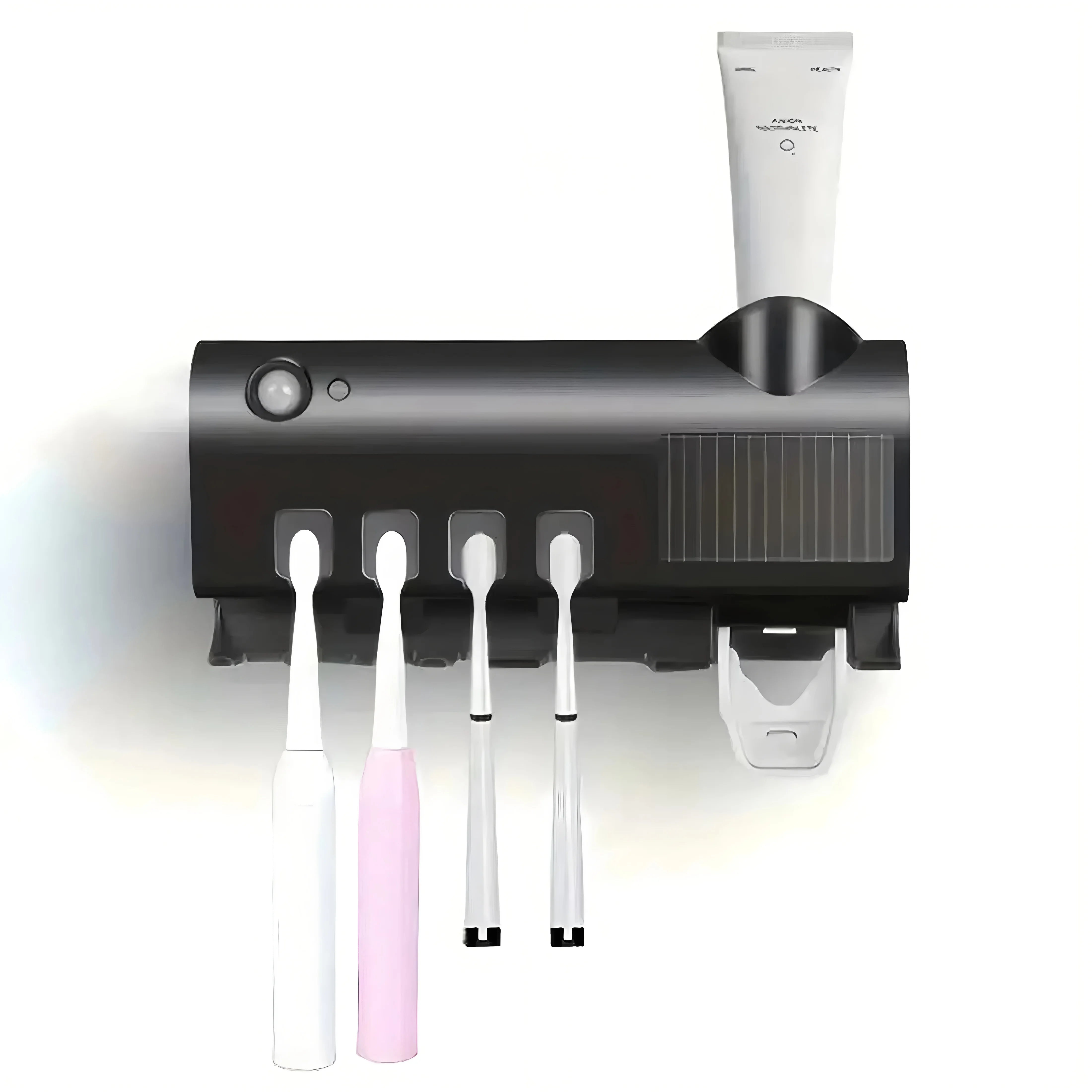 Porta Escova de Dente com Dispenser de Pasta - Doce Habitat
