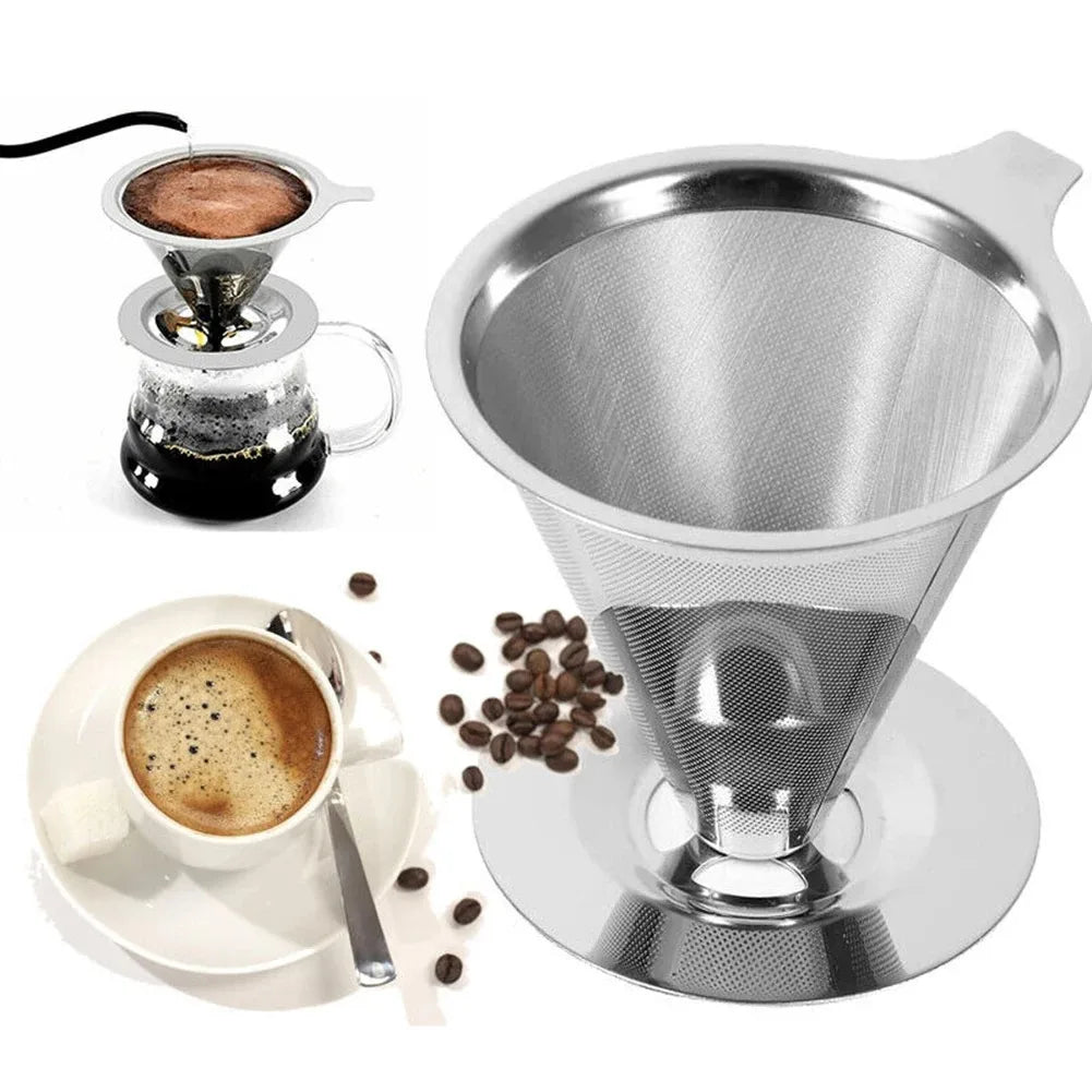 Coador com Filtro de Café Reutilizável Doce Habitat