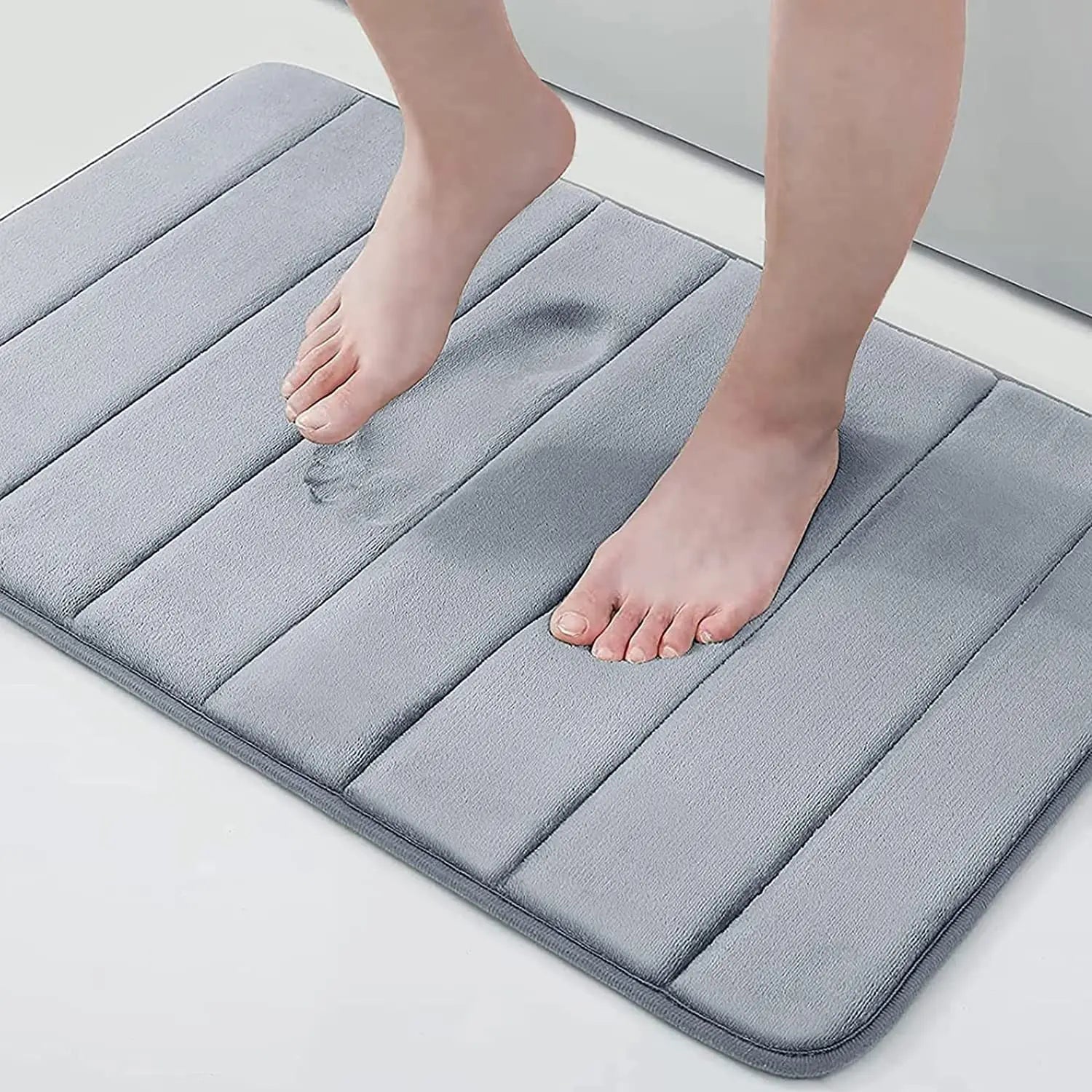 Tapete Para Banheiro Antiderrapante Impermeável Doce Habitat
