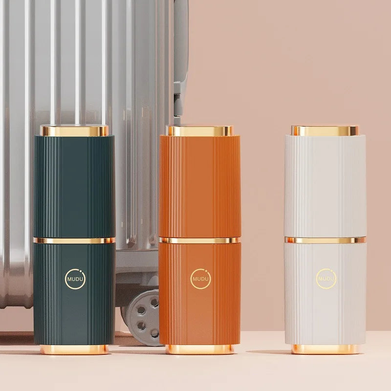 Porta-Escova e Porta-Pasta com Tampa Design Elegante Doce Habitat