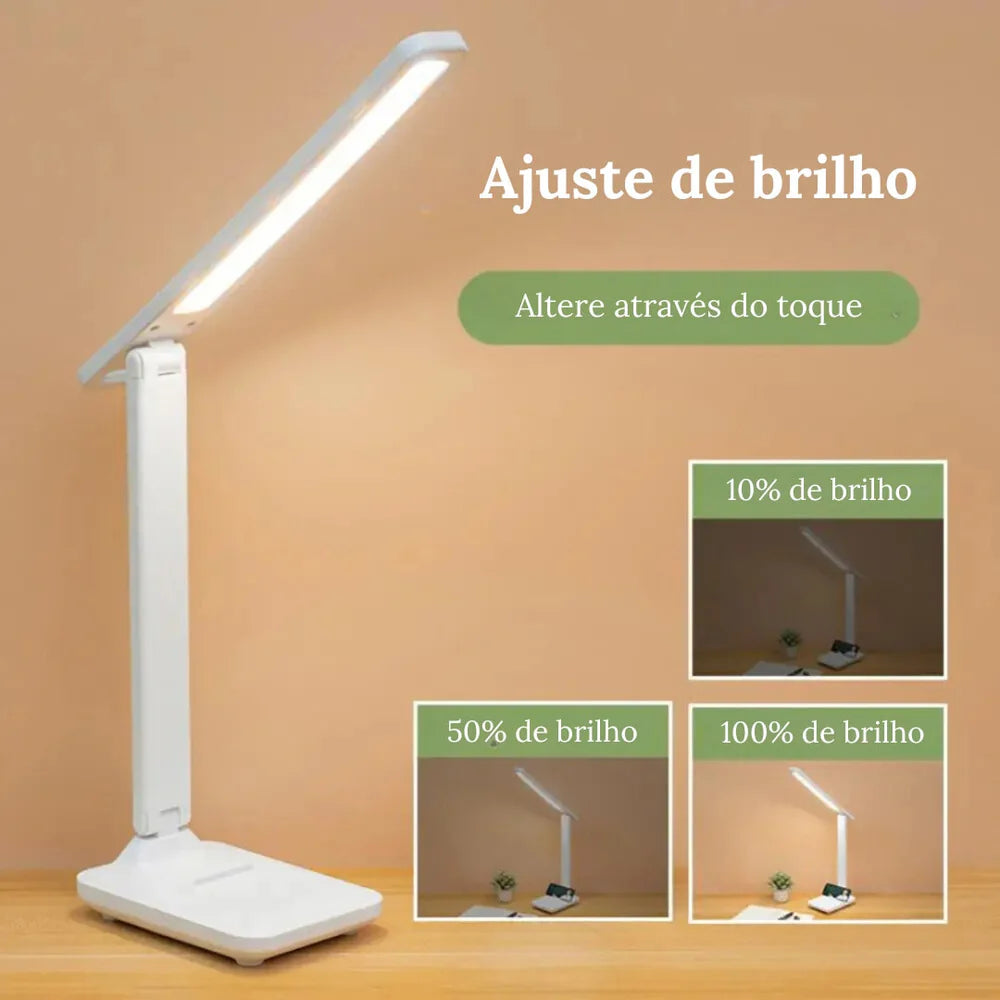 Luminária de Mesa LED – Doce Habitat