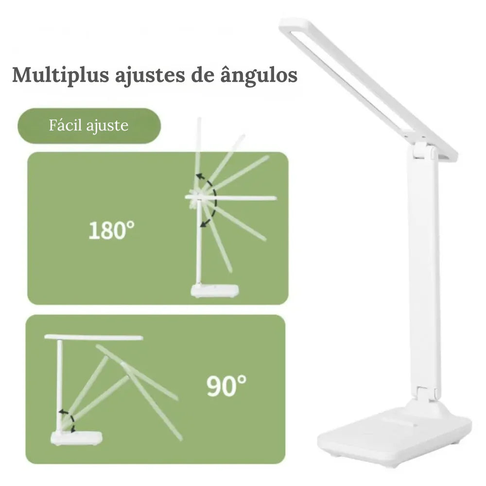 Luminária de Mesa LED – Doce Habitat